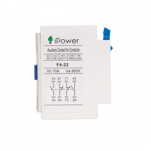 Блок доп.контактов iPower F4-22