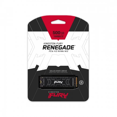 Твердотельный накопитель SSD Kingston FURY Renegade SFYRSK/500G M.2 NVMe PCIe 4.0 HeatSink