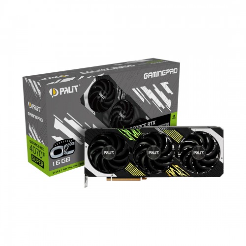 Видеокарта PALIT RTX4070Ti SUPER GAMINGPRO OC 16GB (NED47TSH19T2-1043A)