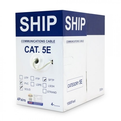 Кабель сетевой SHIP D155-P Cat.5e SF/UTP 30В PVC