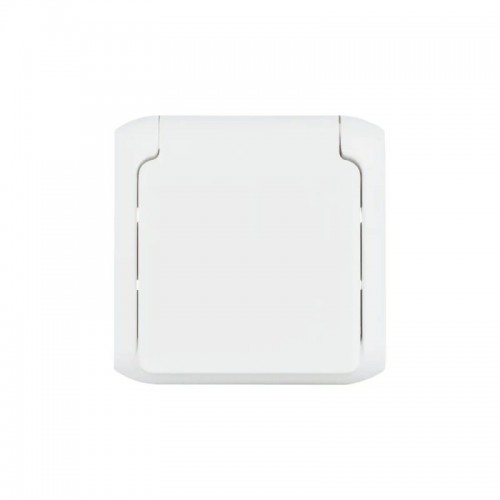 Розетка с крышкой Legrand Forix 16A 250В IP44 накладная белый