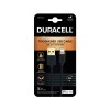 Интерфейсный кабель Duracell USB7012A USB-A to Lightning Черный