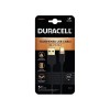 Интерфейсный кабель Duracell USB6061A USB-A to USB-C Черный