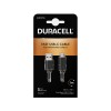 Интерфейсный кабель Duracell USB5031A USB-A to USB-C Черный