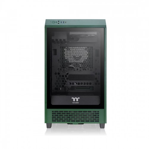 Компьютерный корпус Thermaltake The Tower 200 Racing Green без Б/П