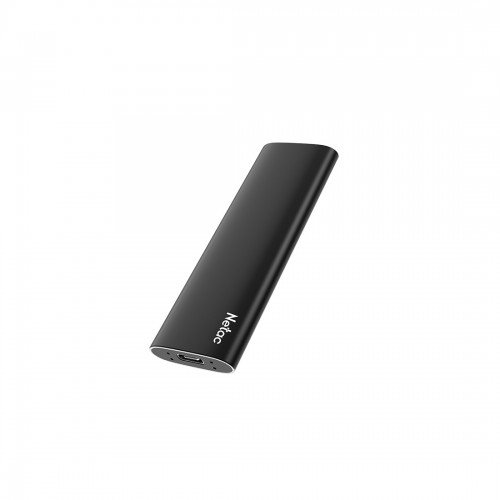 Внешний SSD диск Netac NT01ZSLIM-500G-32BK 500GB Z SLIM Чёрный