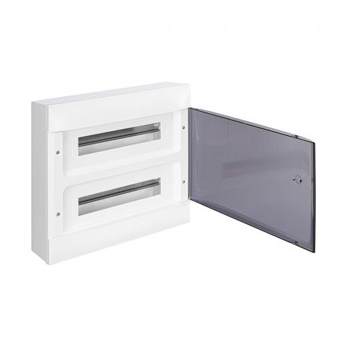 Щит навесной Legrand Practibox S 2х18 IP40 Дымчатая дверь