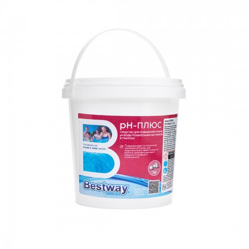 Химия для бассейна Bestway Chemicals pH-плюс гранулы 1кг. B1909204