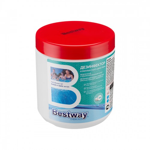 Химия для бассейна Bestway Chemicals Комплексная дезинфекция 600гр. B1909220