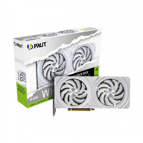 Видеокарта PALIT RTX4070 WHITE 12GB (NED4070019K9-1047L)