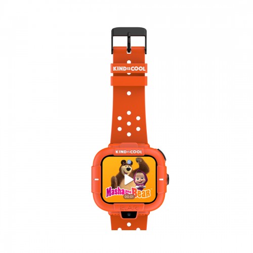 Смарт часы Elari KidPhone Masha and the Bear Orange