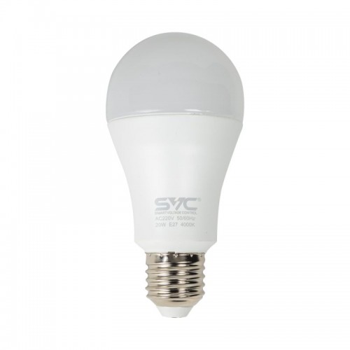 Лампа светодиодная SVC LED A60-20W-E27-4000K Нейтральный