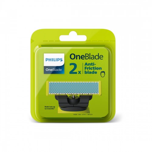 Сменные антифрикционные лезвия Philips для OneBlade QP225/50 2 шт