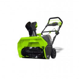 Снегоуборщик аккумуляторный Greenworks 2600607, 40V, 51 см, бесщеточный, с 1хАКБ 4 Ач и ЗУ