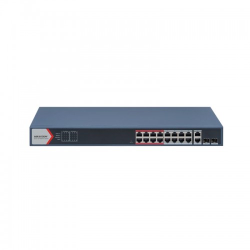 Коммутатор Hikvision DS-3E1318P-EI (B)