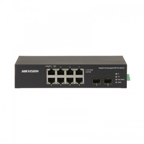 Коммутатор Hikvision DS-3T0510HP-E/HS