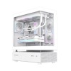 Компьютерный корпус Gamemax N80 WH White без Б/П