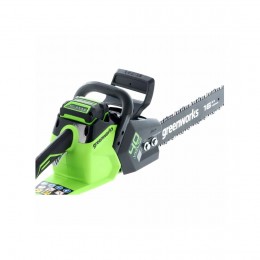 Цепная пила аккумуляторная Greenworks 2005807UB 40V 40 см бесщеточная до 18 КВт с 1хАКБ 4Ач и ЗУ