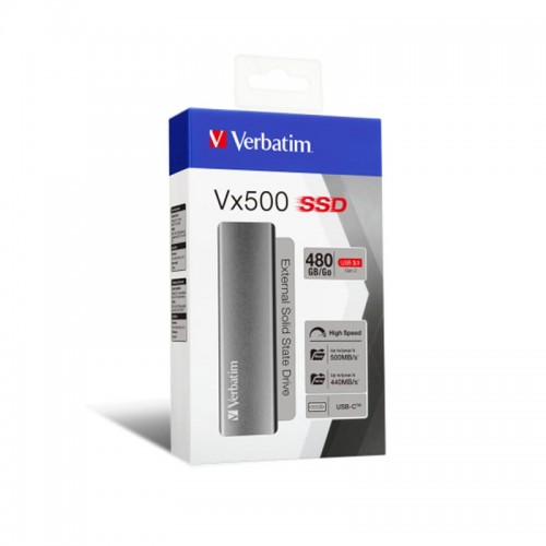Внешний SSD диск Verbatim VX500 47443 480GB Серый