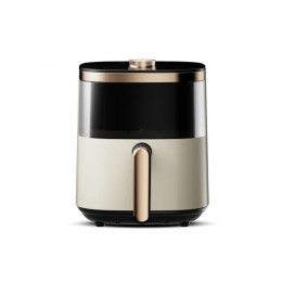 Аэрофритюрница Deerma Air Fryer DEM-KZ30W Черный/Золотой