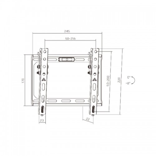 Кронштейн XG W-1343T для ТВ и мониторов 13\