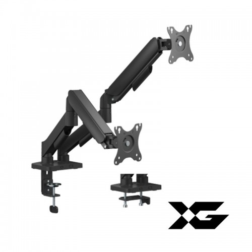 Настольный кронштейн с газлифтом XG MGA-1732D для 2-х мониторов (17\