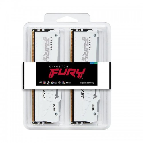 Комплект модулей памяти Kingston FURY Beast RGB KF560C36BWE2AK2-32 DDR5 32GB (Kit 2x16GB) 6000MHz