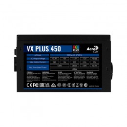 Блок питания Aerocool VX PLUS Stealth 450