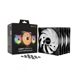 Вентилятор для компьютерного корпуса Bequiet! Light Wings LX 140mm PWM high-speed Triple-pack