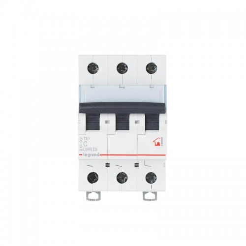 Автоматический выключатель Legrand 404054 3П С 10A TX3 6000 6kA