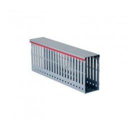 Короб перфорированный DKC 40x80 серый RL6