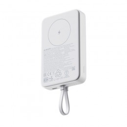 Портативный внешний аккумулятор Xiaomi 33W Magnetic Power Bank 10000mAh (Integrated Cable) White