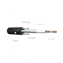 Кабель оптоволоконный ИКСЛ-Т-М8-2,7 кН