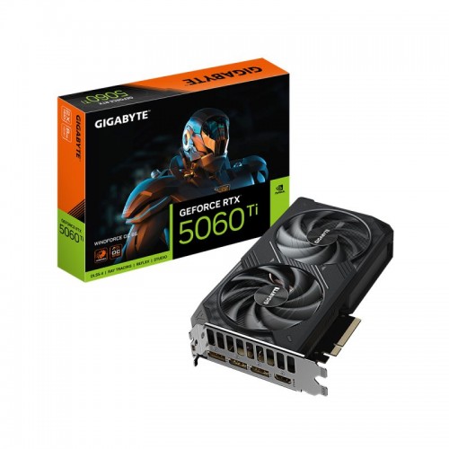 Видеокарта Gigabyte (GV-N506TWF2OC-8GD) RTX5060Ti WINDFORCE OC 8G