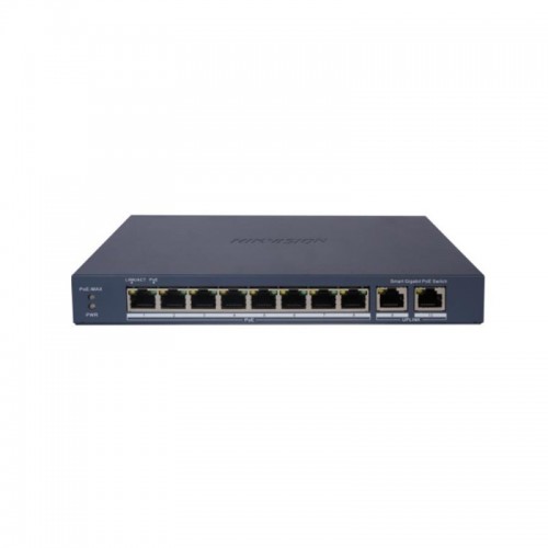Коммутатор Hikvision DS-3E1510P-EI/M-8P2F