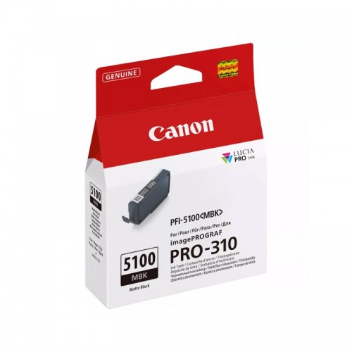 Чернильный картридж Canon PFI-5100 Matte Black