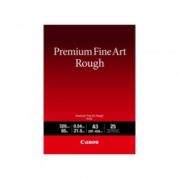 ГЛЯНЦЕВАЯ ФОТОБУМАГА CANON FINE ART ROUGH FA-RG1 A3, 25 ШТ. (100% ХЛОПОК, ГРУБАЯ ТЕКСТУРА (ROUGH), П