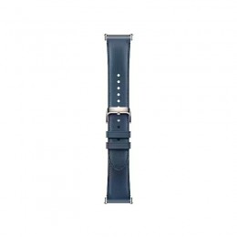 Кожаный сменный браслет Xiaomi Leather Quick Release Strap Glacier Blue