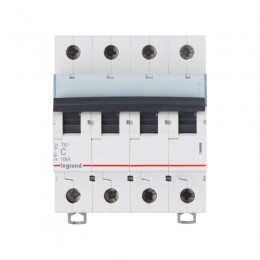 Автоматический выключатель Legrand 404072 4П С 25A TX3 6000 6kA