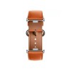 Кожаный сменный браслет Xiaomi Leather Quick Release Strap Coral orange