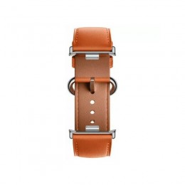 Кожаный сменный браслет Xiaomi Leather Quick Release Strap Coral orange