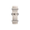 Кожаный сменный браслет Xiaomi Leather Quick Release Strap Cream white