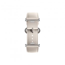 Кожаный сменный браслет Xiaomi Leather Quick Release Strap Cream white