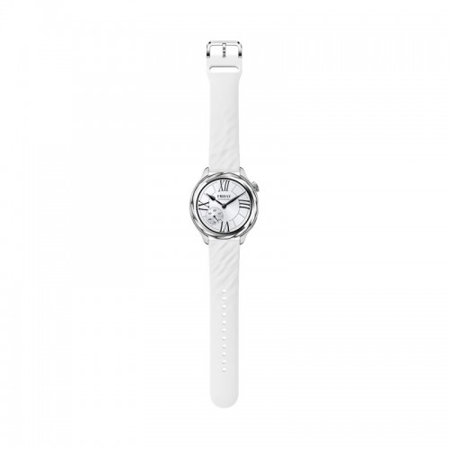 Комплект из ремешка и безеля для часов Xiaomi Watch S4 Bezel and Strap Kit-Liquid Silver