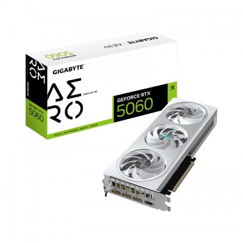 Видеокарта Gigabyte (GV-N5060AERO OC-8GD) RTX5060 AERO OC 8G