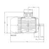 Асинхронный электродвигатель WEG 16257924 WGOST-L100L 4 кВт 4P B3T 220/380 В 50 Гц