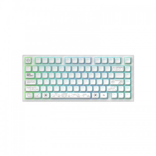 Клавиатура Dark Project ALU81A Terra Nova White