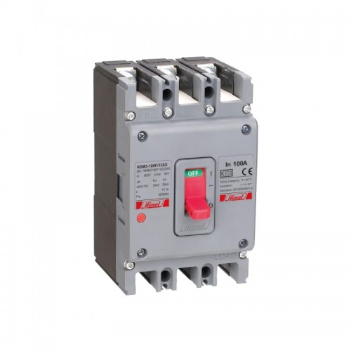 Автоматический выключатель Himel HDM3 100S/3P 80А