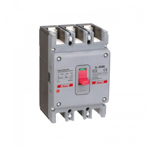 Автоматический выключатель Himel HDM3 250T/3P 200A