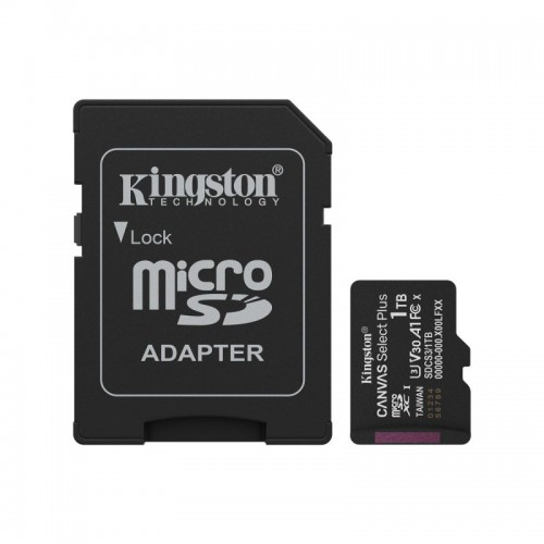 Карта памяти Kingston SDCS3/1TB Canvas Select Plus A1 U3 V30 1TB